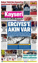 KAYSERİ ANADOLU HABER