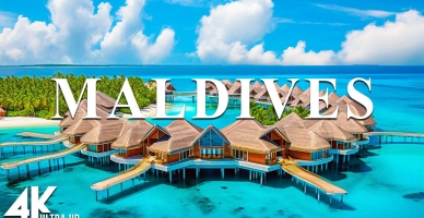 Maldivler 4K UHD HDR – Güzel doğa videolarıyla birlikte rahatlatıcı müzik (4K Video Ultra HD)