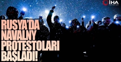 Rusya’da “Navalny” Protestolarına Polis Müdahalesi!