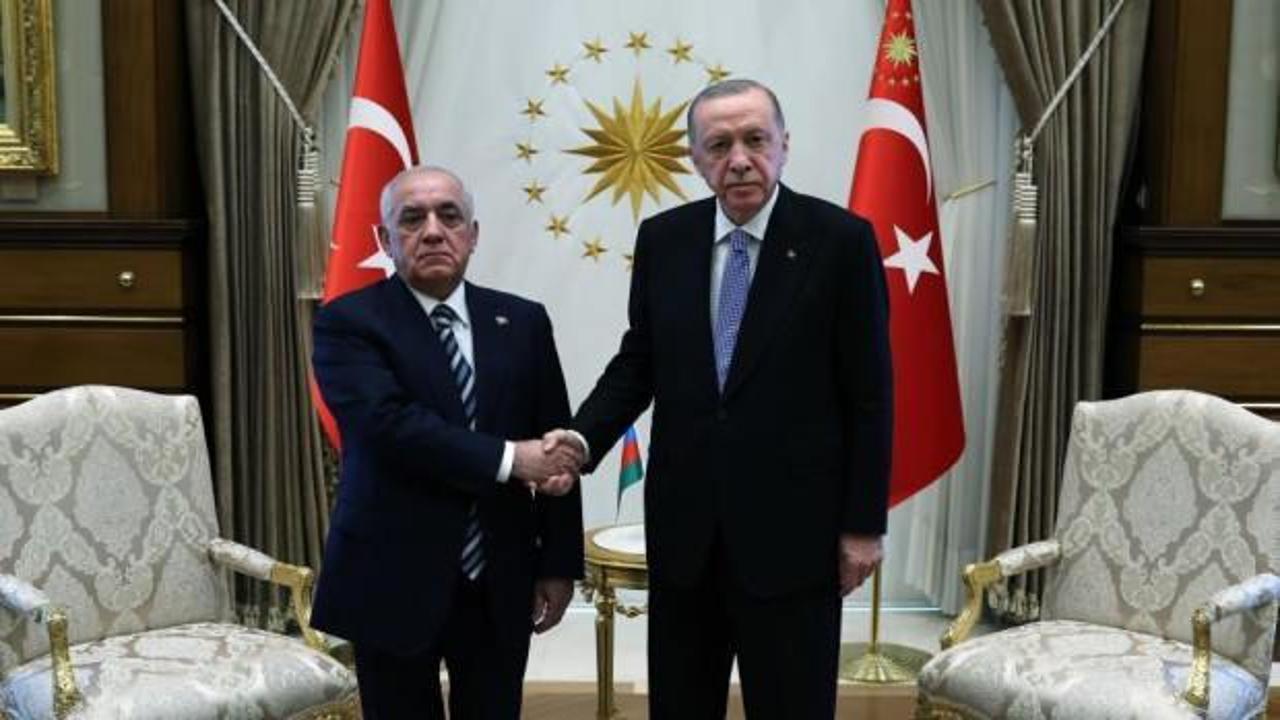 Cumhurbaşkanı Azerbaycan Başbakanı Asadov’u kabul etti