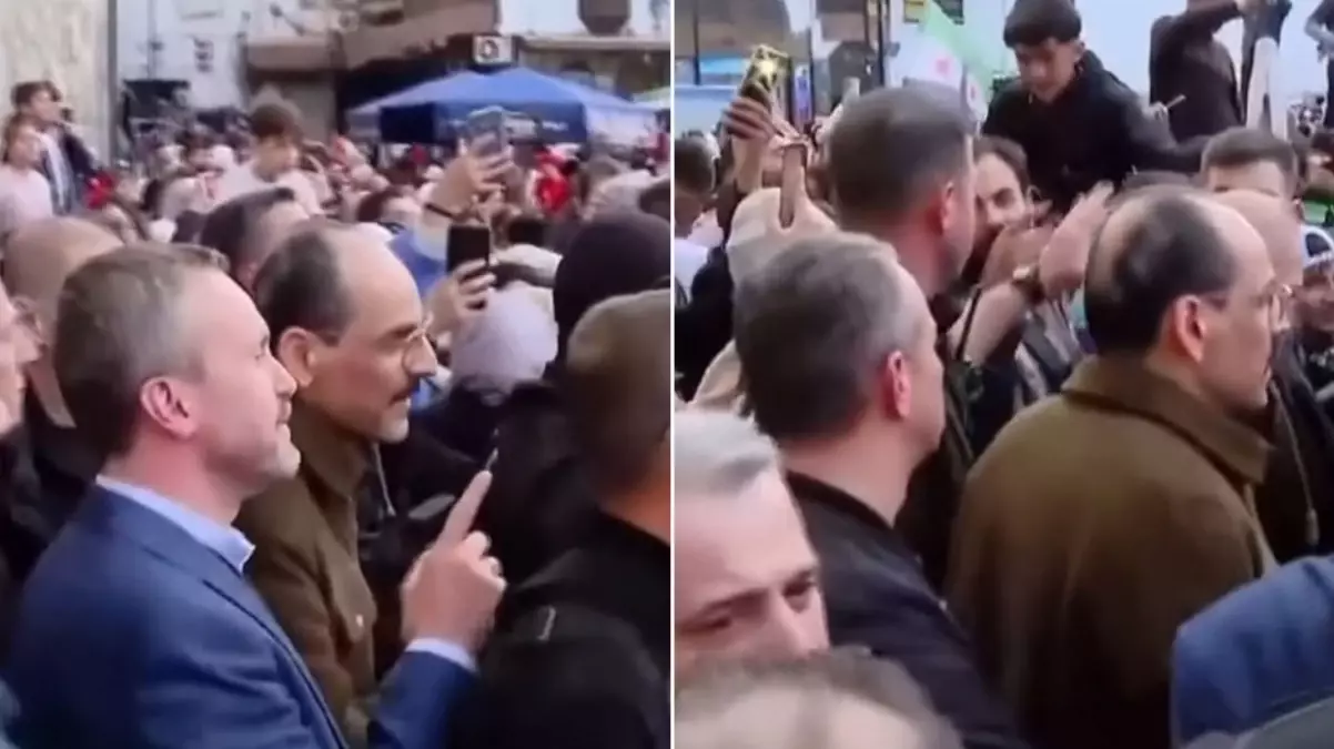 MİT Başkanı İbrahim Kalın, Şam’daki Emevi Camii’nde