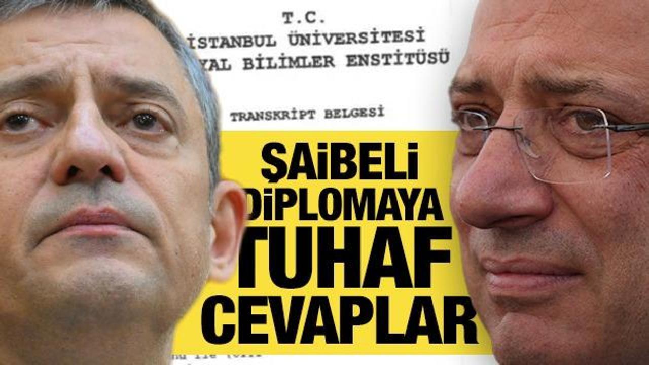 Her şeyi konuştular, diplomaya gelince dondular: Cevap yok telaş var