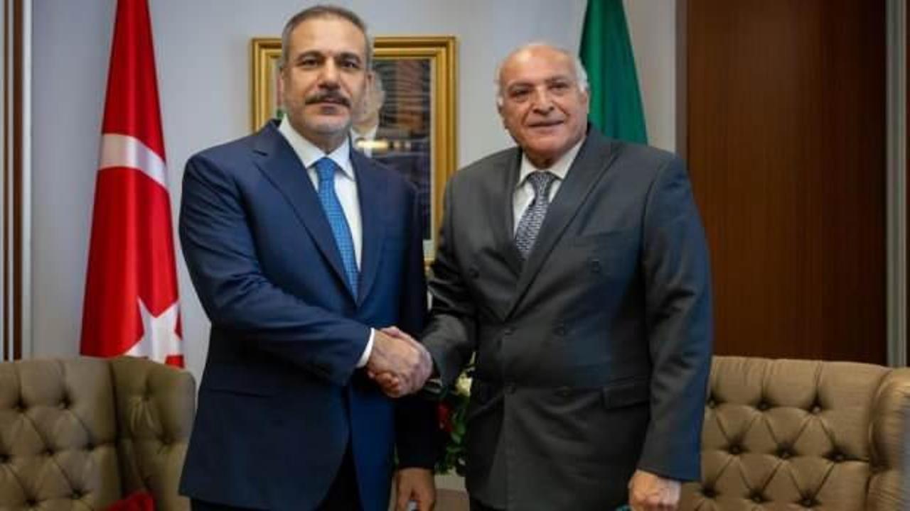 Bakan Fidan, Cezayirli mevkidaşı Attaf ile görüştü