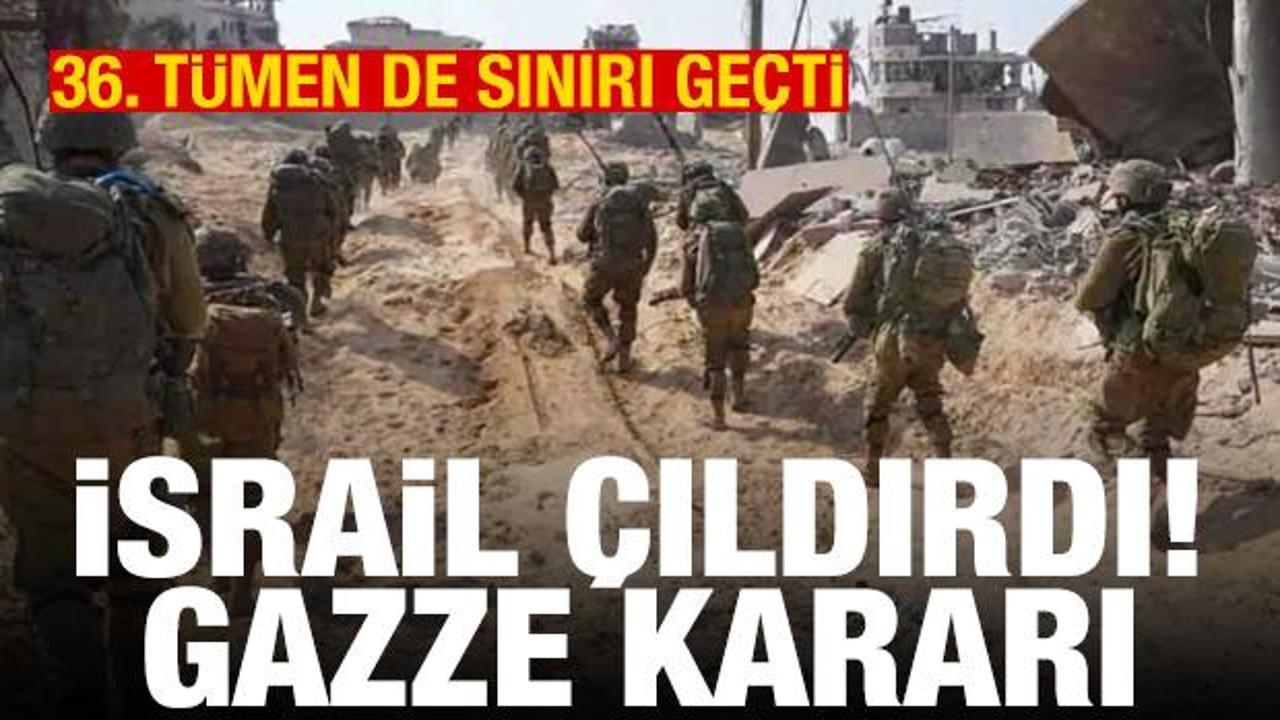 İsrail’den “Gazze’ye saldırıları genişletme “kararı