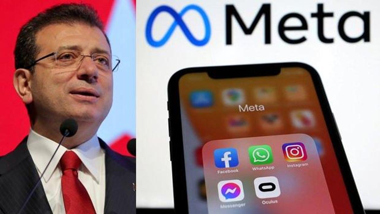 Türkiye’den Meta’ya İmamoğlu cezası