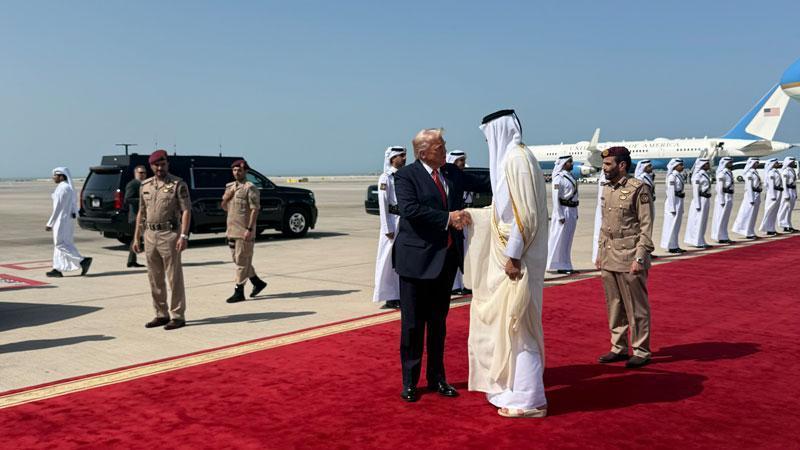 ABD Başkanı Trump, Katar’da