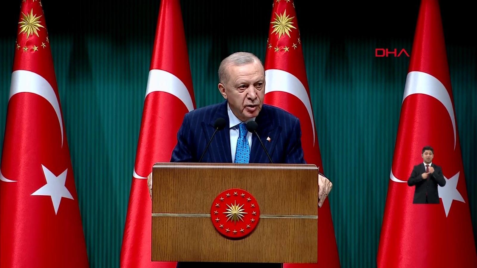 Cumhurbaşkanı Erdoğan’dan önemli açıklamalar (CANLI)