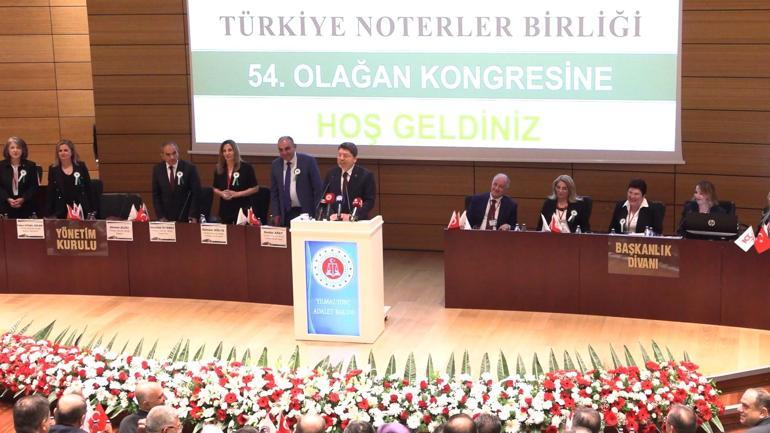 Bakan Tunç: Noterlik Kanunu'nda disiplin hükümlerini yeniden düzenledik