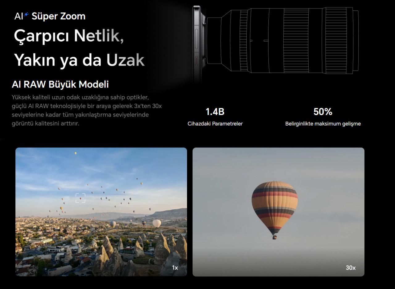 Honor mobil fotoğrafçılığı yeniden tanımladı: 50x AI Süper Zoom ve Portre Devrimi