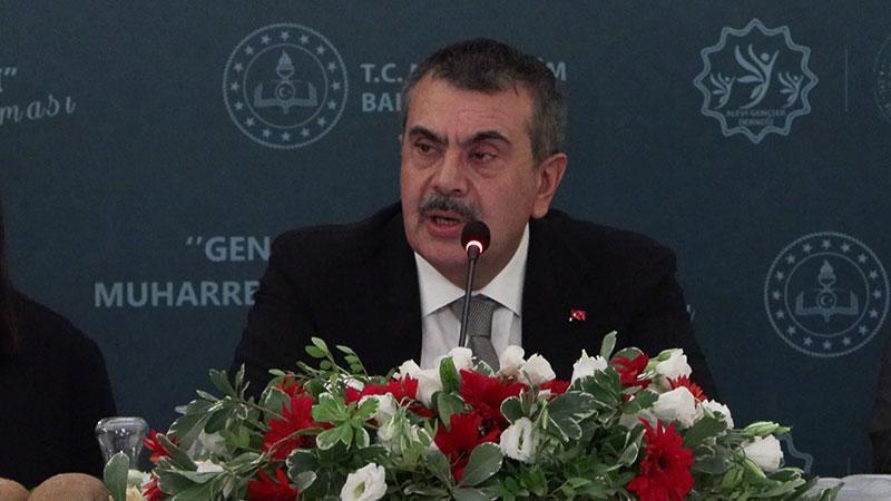 Bakan Tekin: Bizim asli vazifemiz milli birliğimizi ve beraberliğimizi güçlendirmek