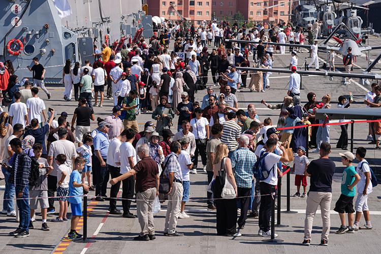 TEKNOFEST Mavi Vatan'ın üçüncü gününde 30 Ağustos Zafer Bayramı coşkusu yaşanıyor