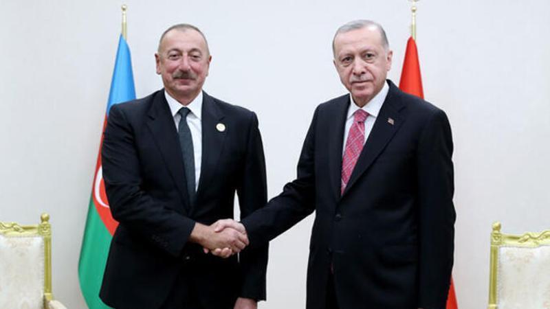 Cumhurbaşkanı Erdoğan, Azerbaycan Cumhurbaşkanı Aliyev ile telefonda görüştü