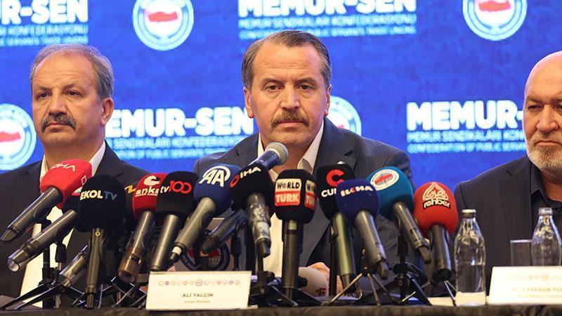 Memur-Sen Başkanı Yalçın: Zorunlu olarak tahkime yönlendiren bu süreç, çıkmaz sokaktır