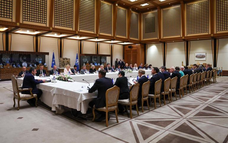 Cevdet Yılmaz, AB ülkelerinin büyükelçileriyle bir araya geldi