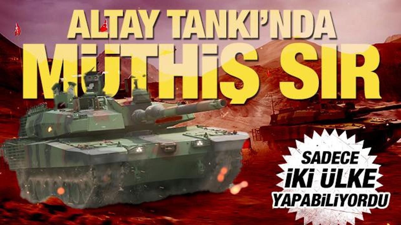 Altay Tankı’nda dünya devlerine meydan okuyan zırh! Sır gibi saklanıyor…
