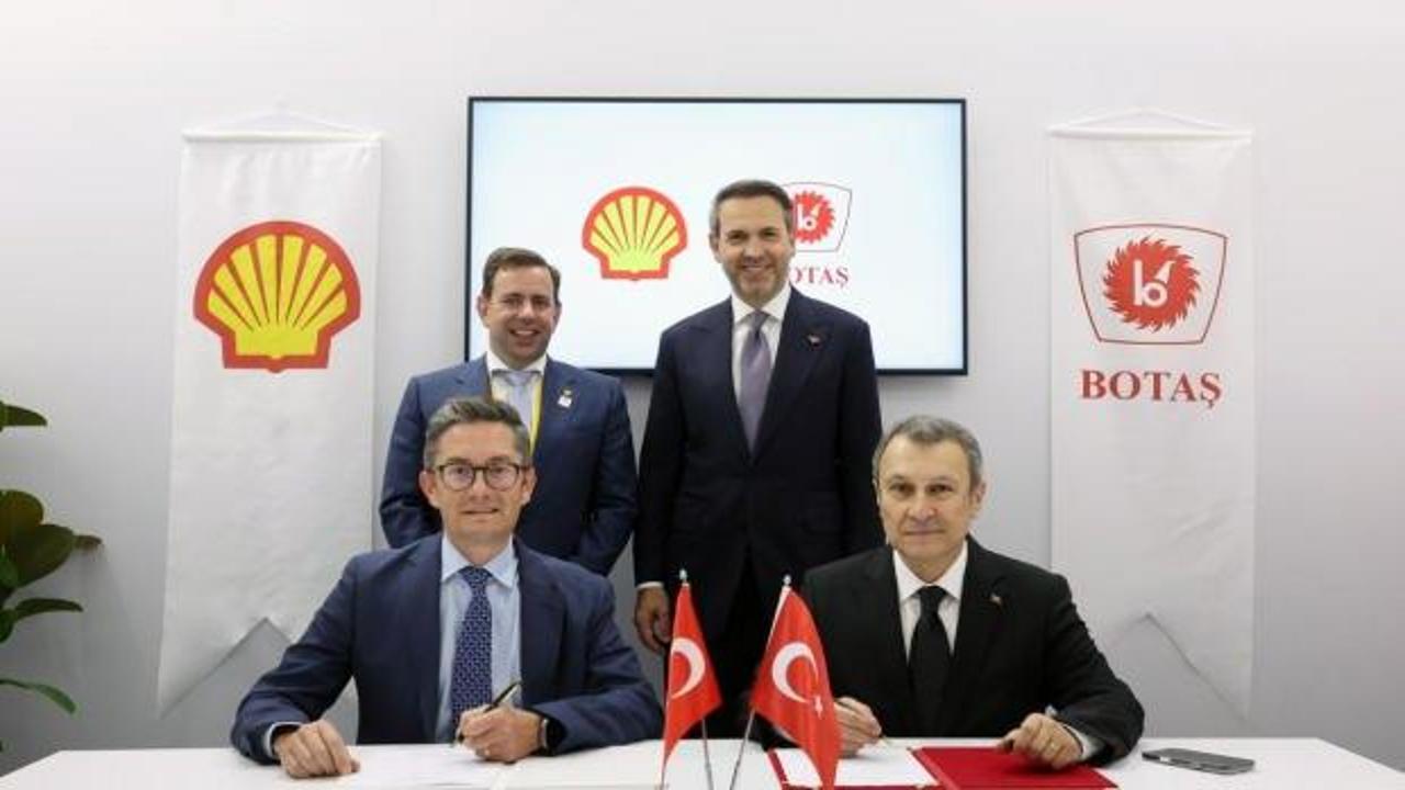 BOTAŞ ile Shell arasında LNG tedarikini içeren anlaşma imzalandı