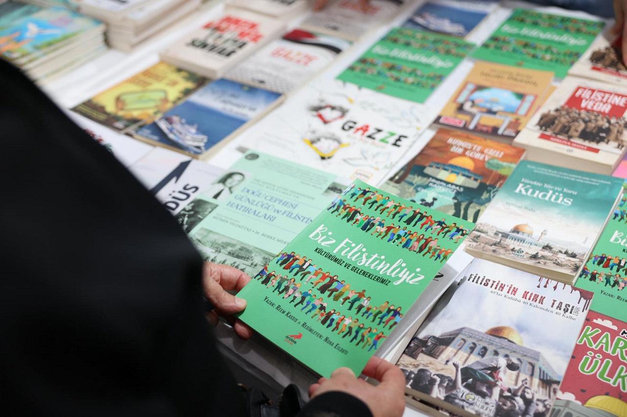 Bağcılar Kitap Fuarı'nda Filistinliler unutulmadı
