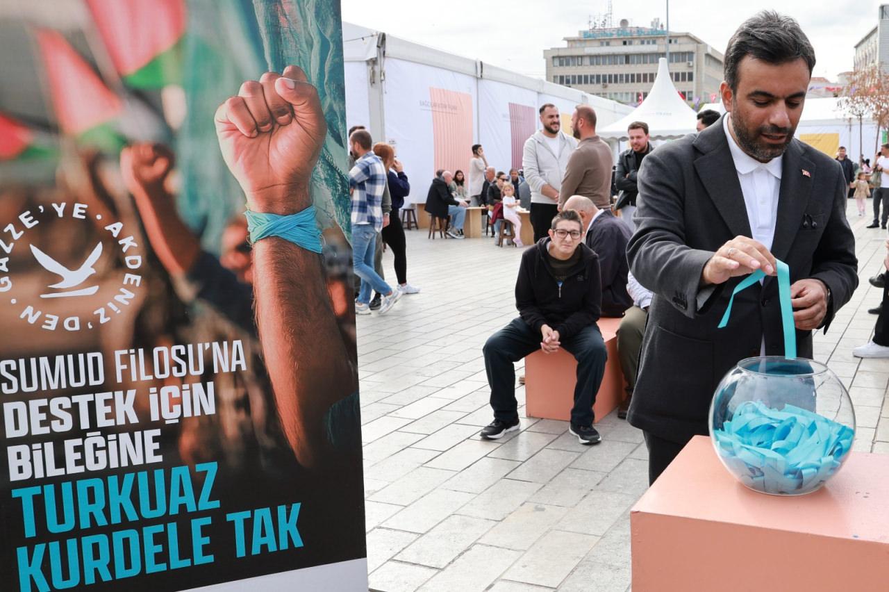 Bağcılar Kitap Fuarı'nda Filistinliler unutulmadı