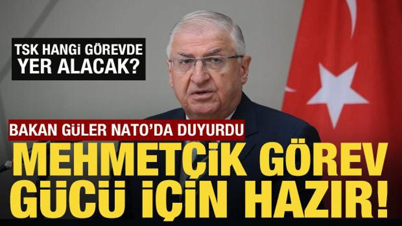 Bakan Güler: TSK Gazze için hazır! Hangi görevde yer alacak? Bakanlıkta açıklama
