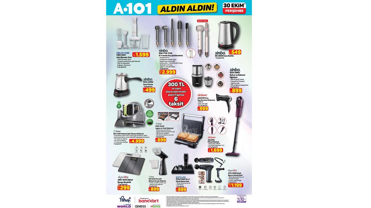 A101'e indirimli TV, mobilya ve ev gereçleri geliyor! Büyük kampanya...