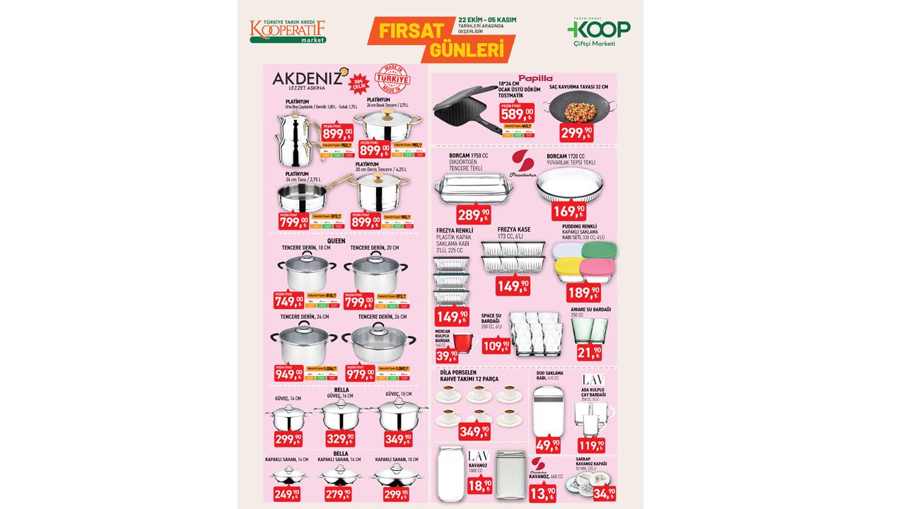 Tarım Kredi Market, yeni indirim dönemine girdi! Güncel fiyatlar şaşırttı