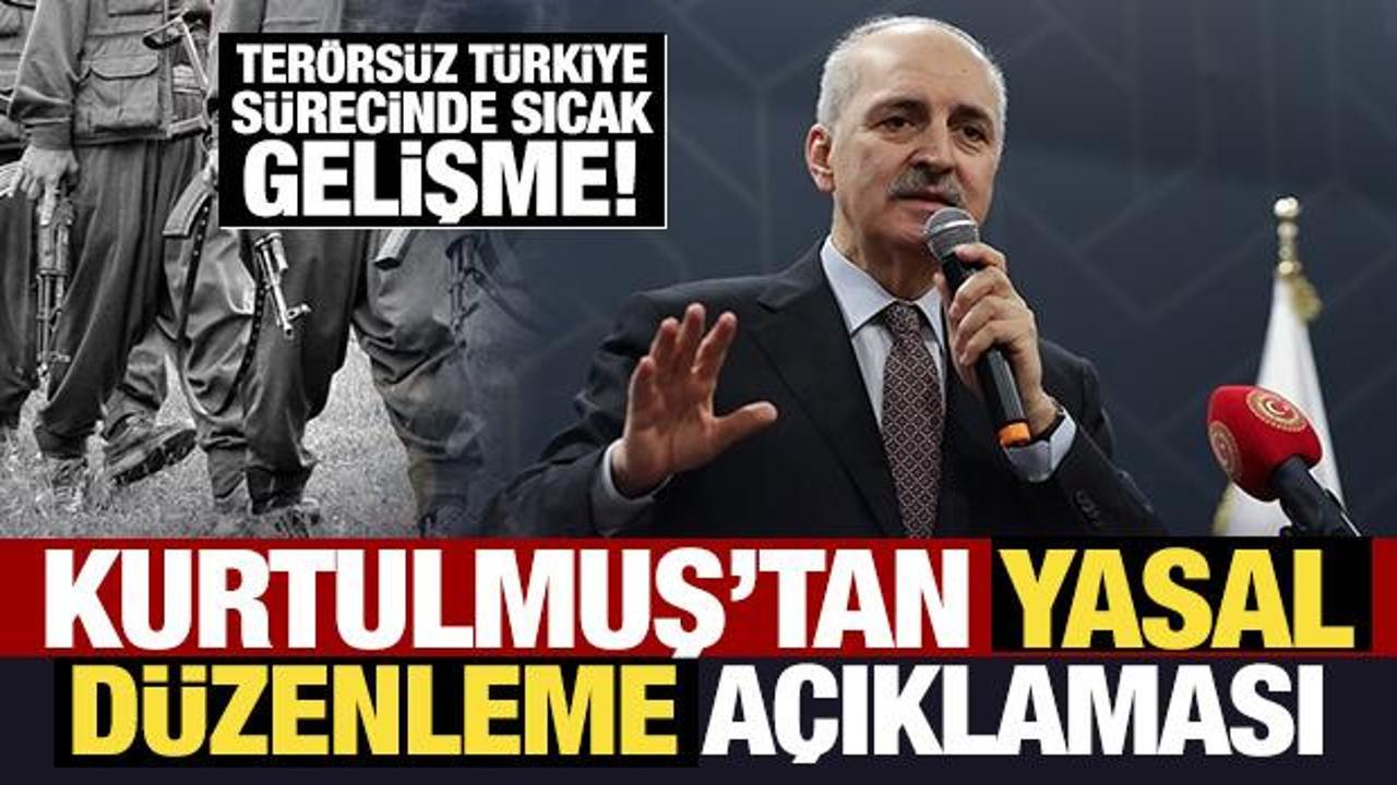 Son Dakika: Kurtulmuş’tan yasal düzenleme açıklaması!