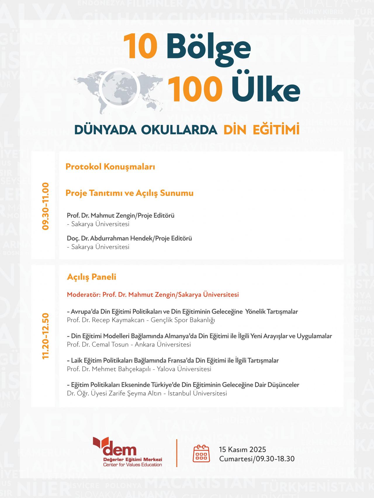 Dünyada okullarda din eğitimi programı başladı