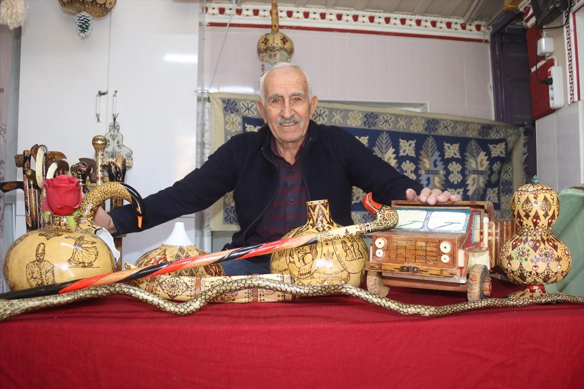 Türk kültürüne ait motifler, Hasan ustanın 29 yıllık emeğine ilham veriyor