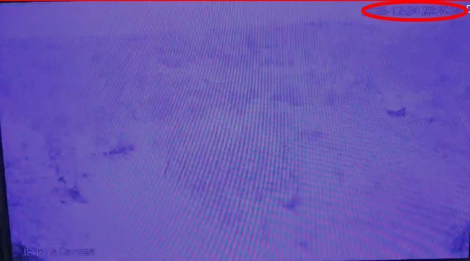 Tunceli’de gökyüzündeki parlak ışık kamerada