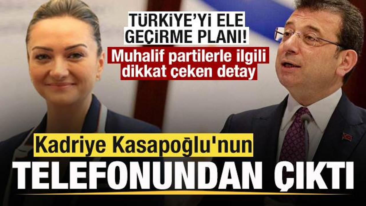 Kadriye Kasapoğlu’nun telefonundan çıktı! Türkiye’yi ele geçirme planı