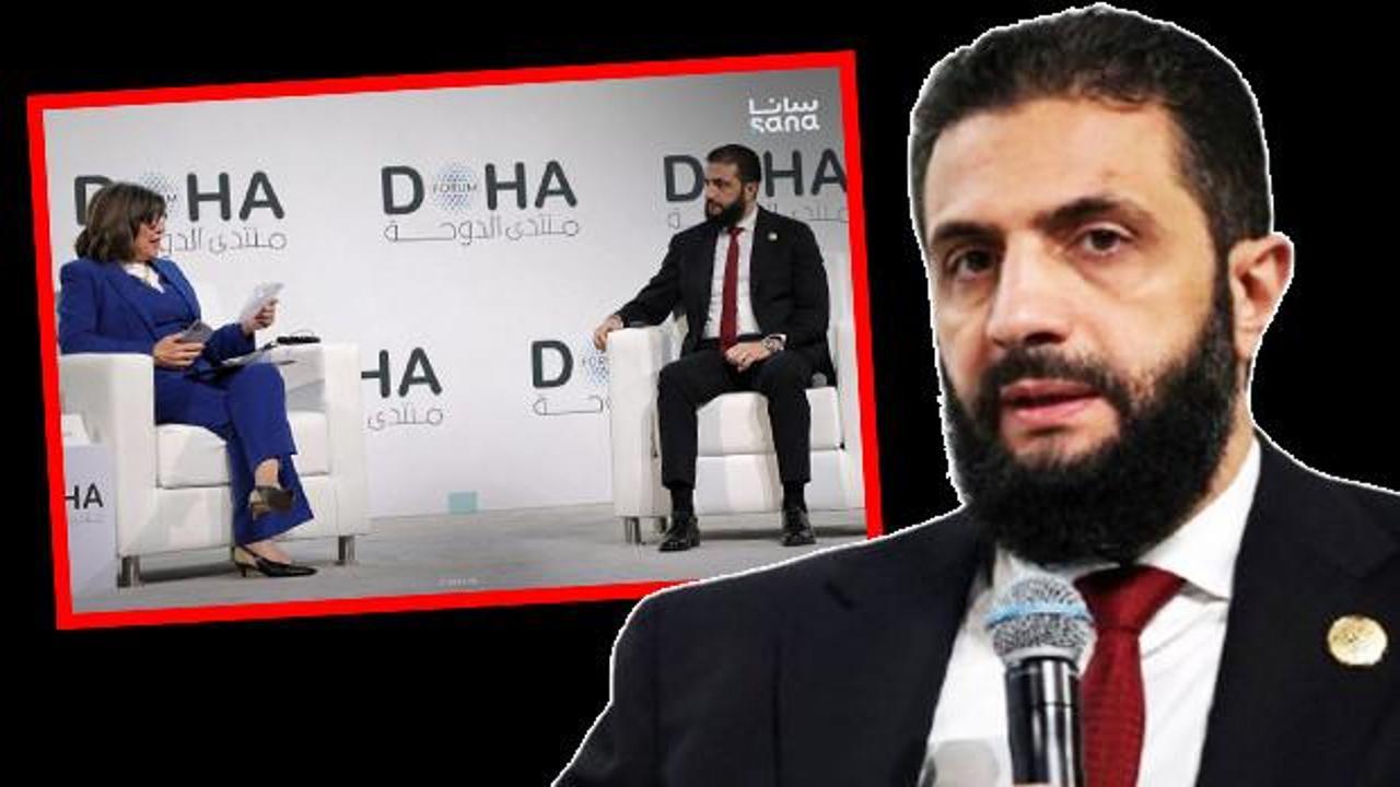 Şara’dan ABD’li sunucuya tokat gibi cevap: Kimin terörist olduğunu dünya gördü