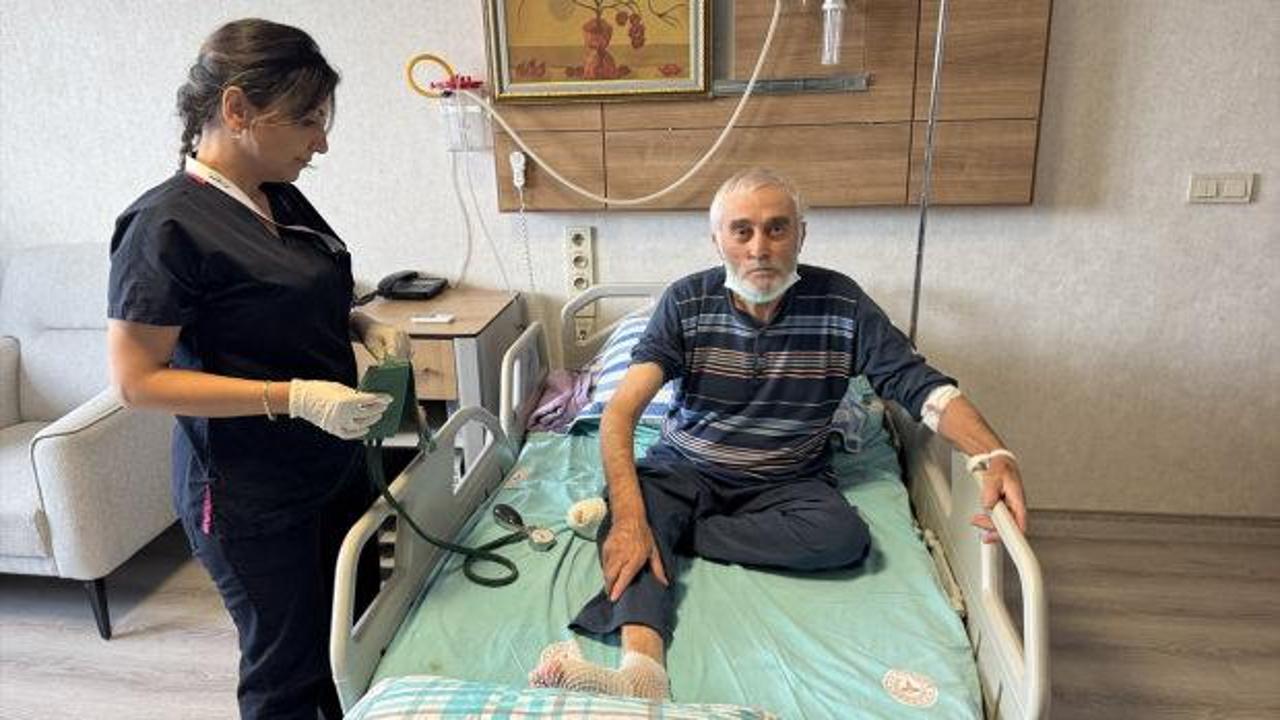 Tedaviyle diyabet hastasının ayağı kesilmekten kurtarıldı