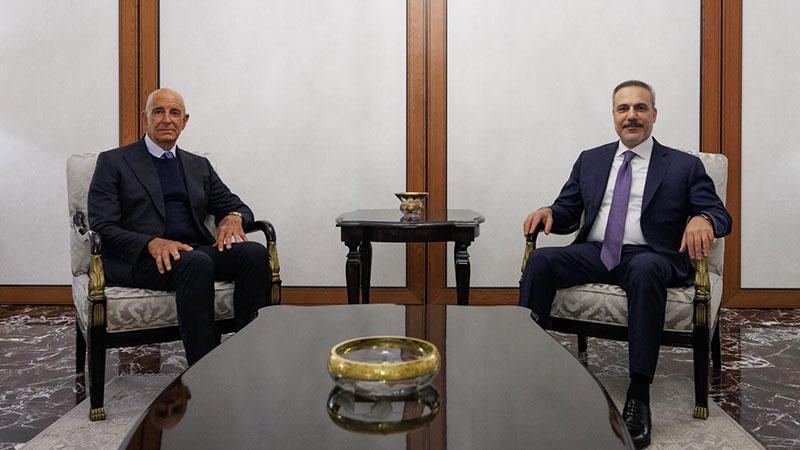 Bakan Fidan, ABD’nin Ankara Büyükelçisi Barrack’ı kabul etti