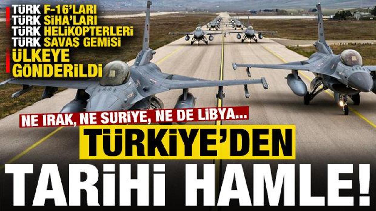 Türkiye’den tarihi hamle! Ülkede Türk helikopterleri operasyona çıktı…