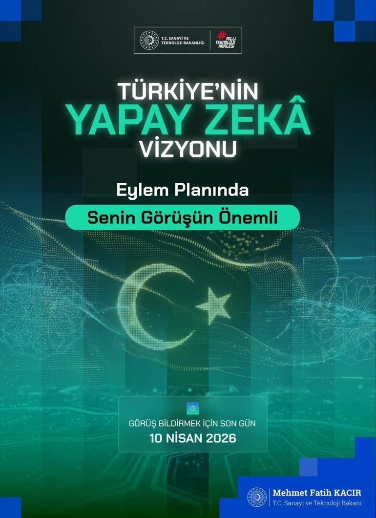 'Yapay Zeka Eylem Planı”nda yol haritası belli oluyor!