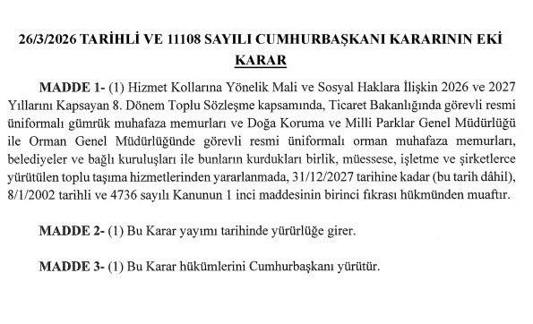Toplu taşıma 20 ay ücretsiz oldu: Kimler yararlanacak?