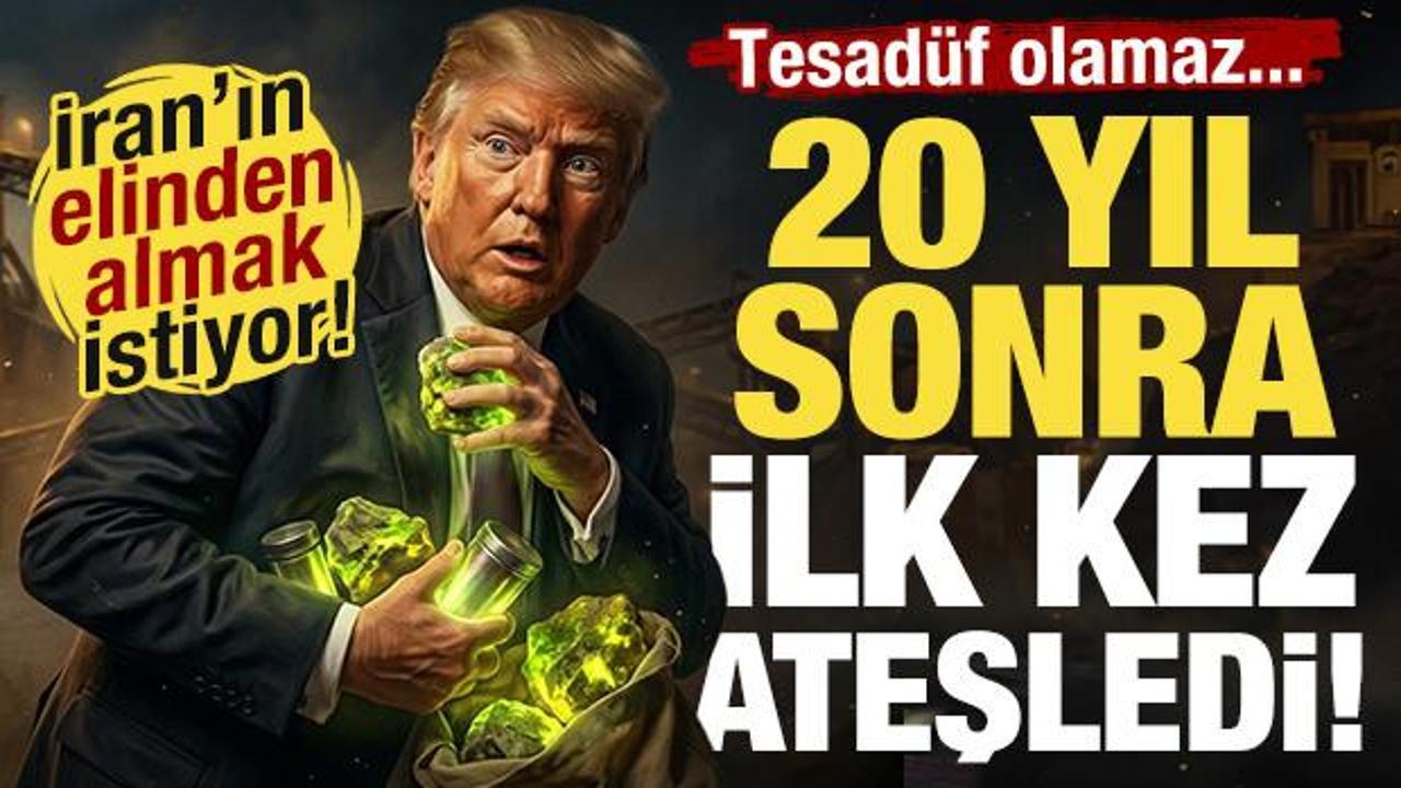 Zamanlama tesadüf olamaz! ABD İran’ın stokuna göz dikti, 20 yıl sonra ateşledi!