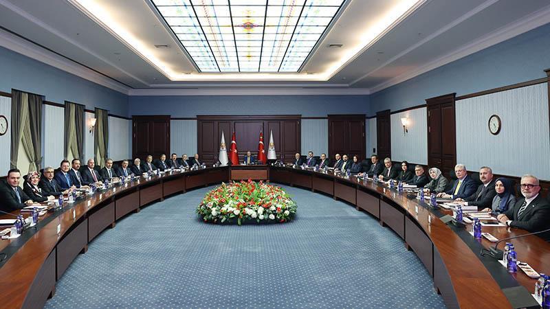 AK Parti’de MYK toplandı