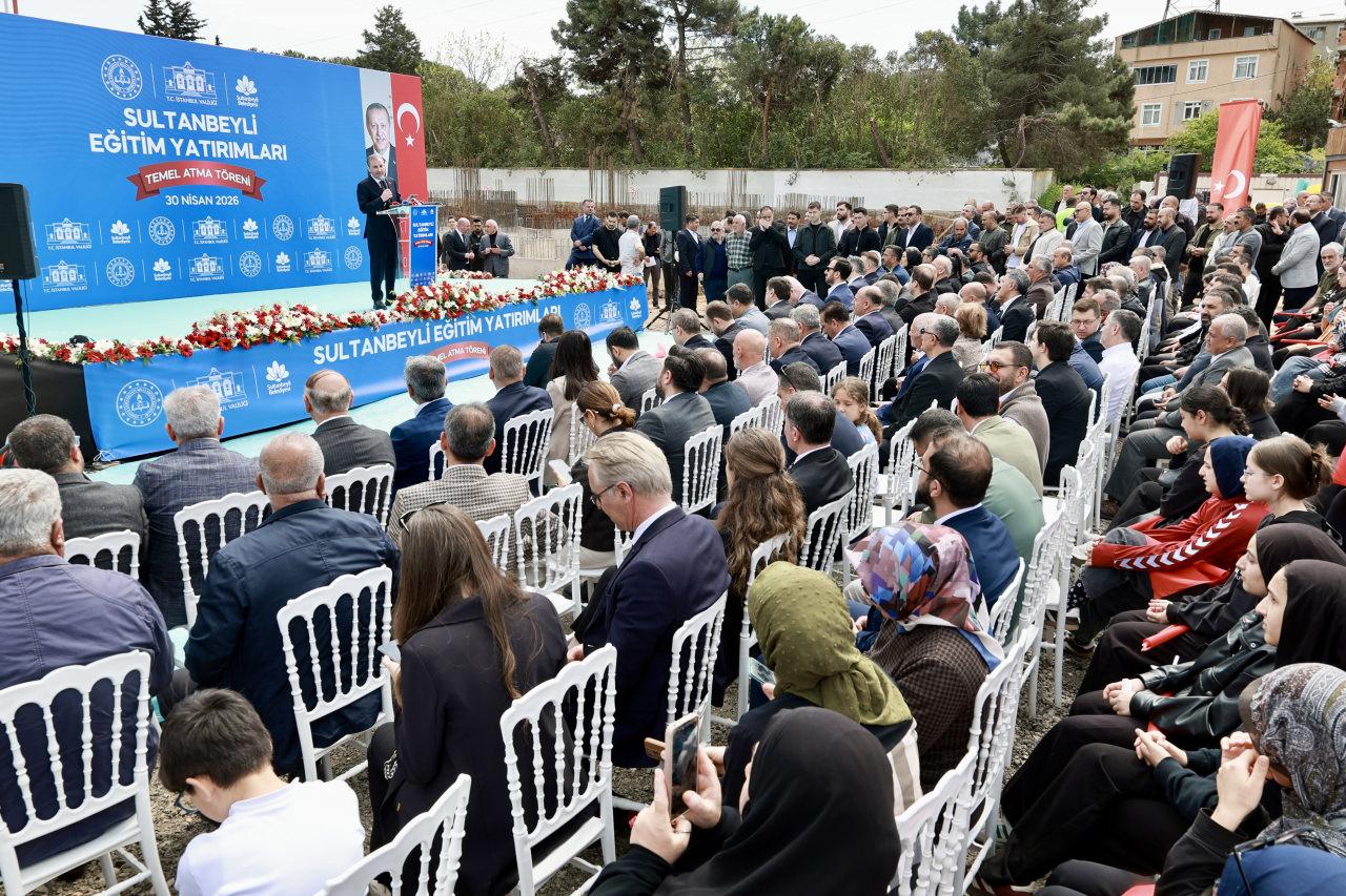 Sultanbeyli'de 3 yeni okul: Temelleri atıldı!