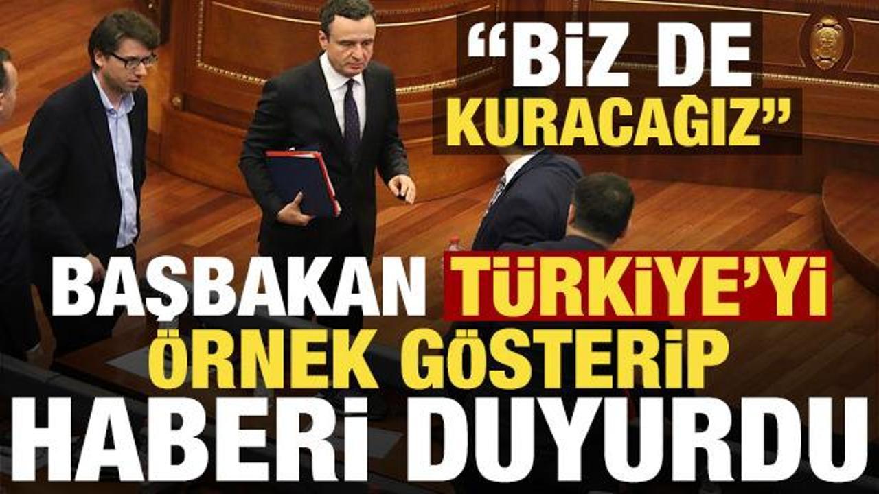 Başbakan, Türkiye’yi örnek verip duyurdu: Biz de kuruyoruz!
