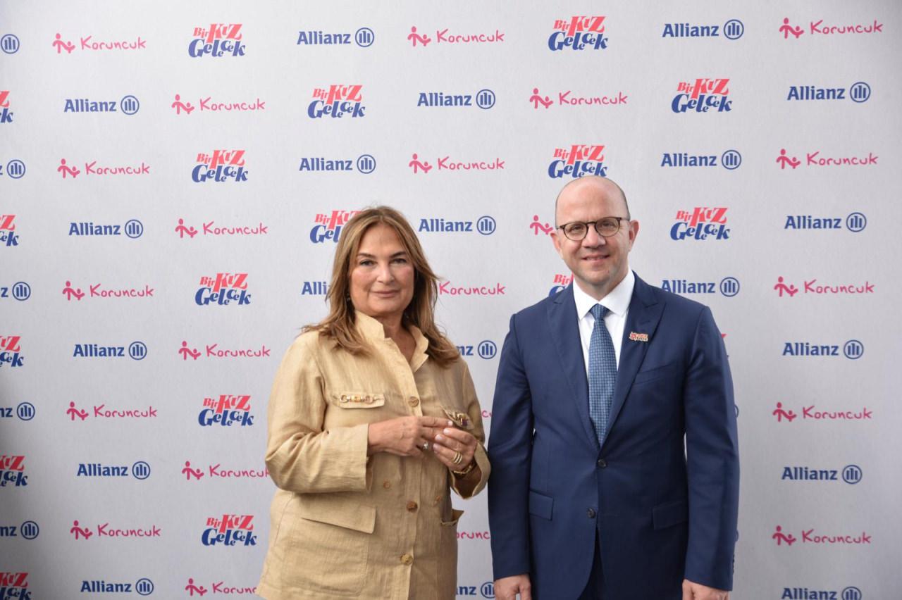 Allianz’ın desteğiyle Koruncukköy Bolluca’da inşa edilen kız öğrenci yurdu kapılarını açtı