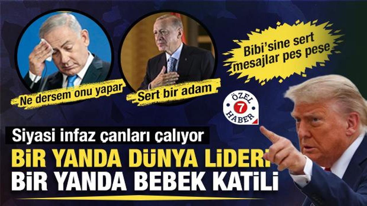 Liderler arasındaki fark: Netanyahu’ya “Yalnız kalırsın” Erdoğan’a “Sert bir adam”