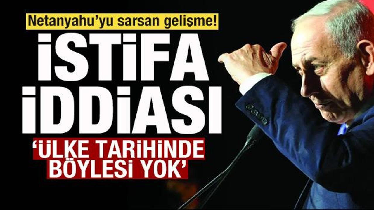 Netanyahu’yu şoke eden karar! Ülke tarihinde böylesi yok! İstifa iddiası