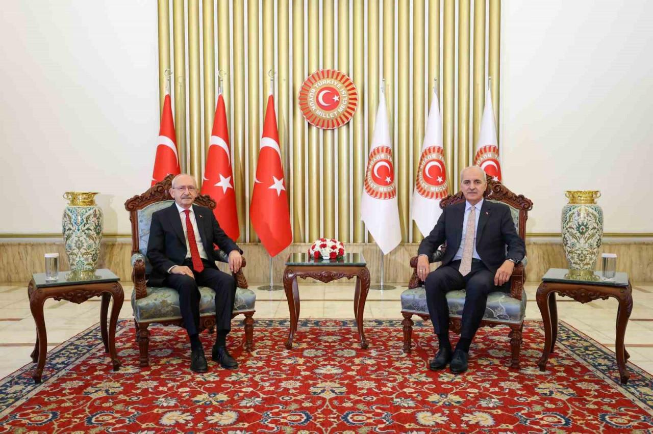 Ankara'da kritik temas! Kılıçdaroğlu, Kurtulmuş ile görüştü...
