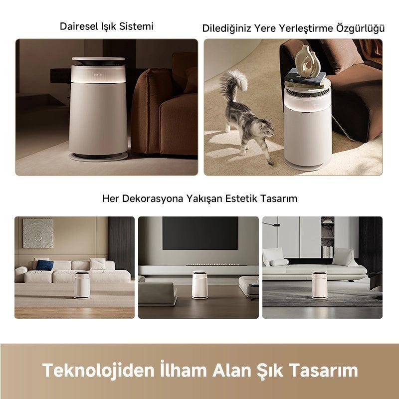 Dreame FP10 detaylı analiz: Evcil hayvan tüylerini kendi kendine toplayan hava temizleyici