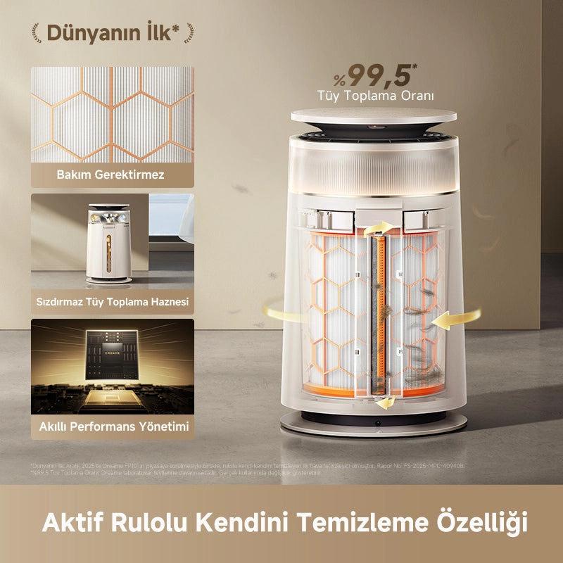 Dreame FP10 detaylı analiz: Evcil hayvan tüylerini kendi kendine toplayan hava temizleyici