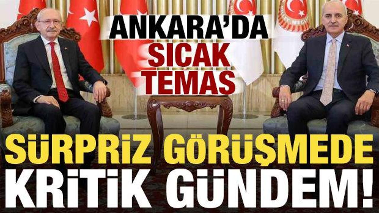 Ankara’da kritik temas! Kılıçdaroğlu, Kurtulmuş ile görüştü…