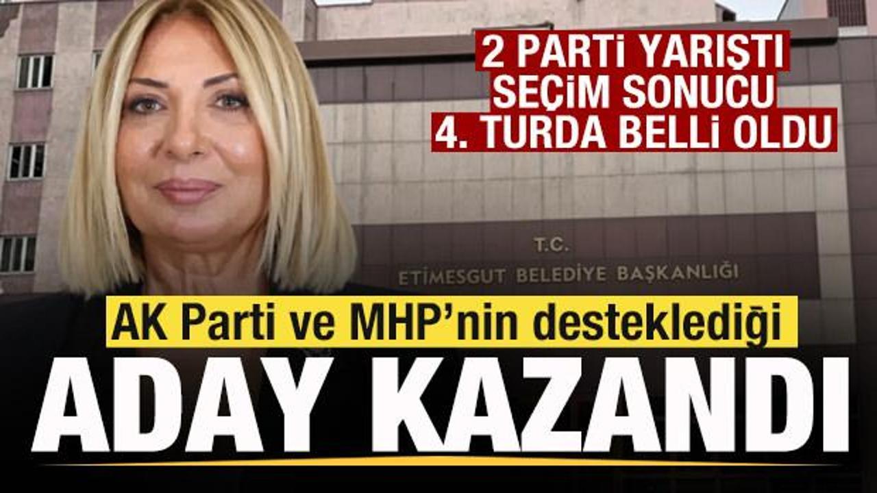 Etimesgut Belediyesinde seçim! AK Parti ve MHP’nin desteğiyle CHP’li aday kazandı!