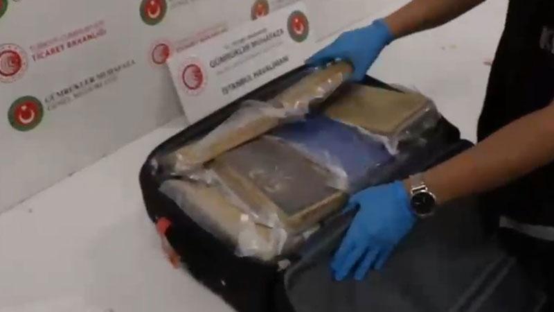 İstanbul Havalimanı’nda 51 kilo 500 gram kokain ele geçirildi