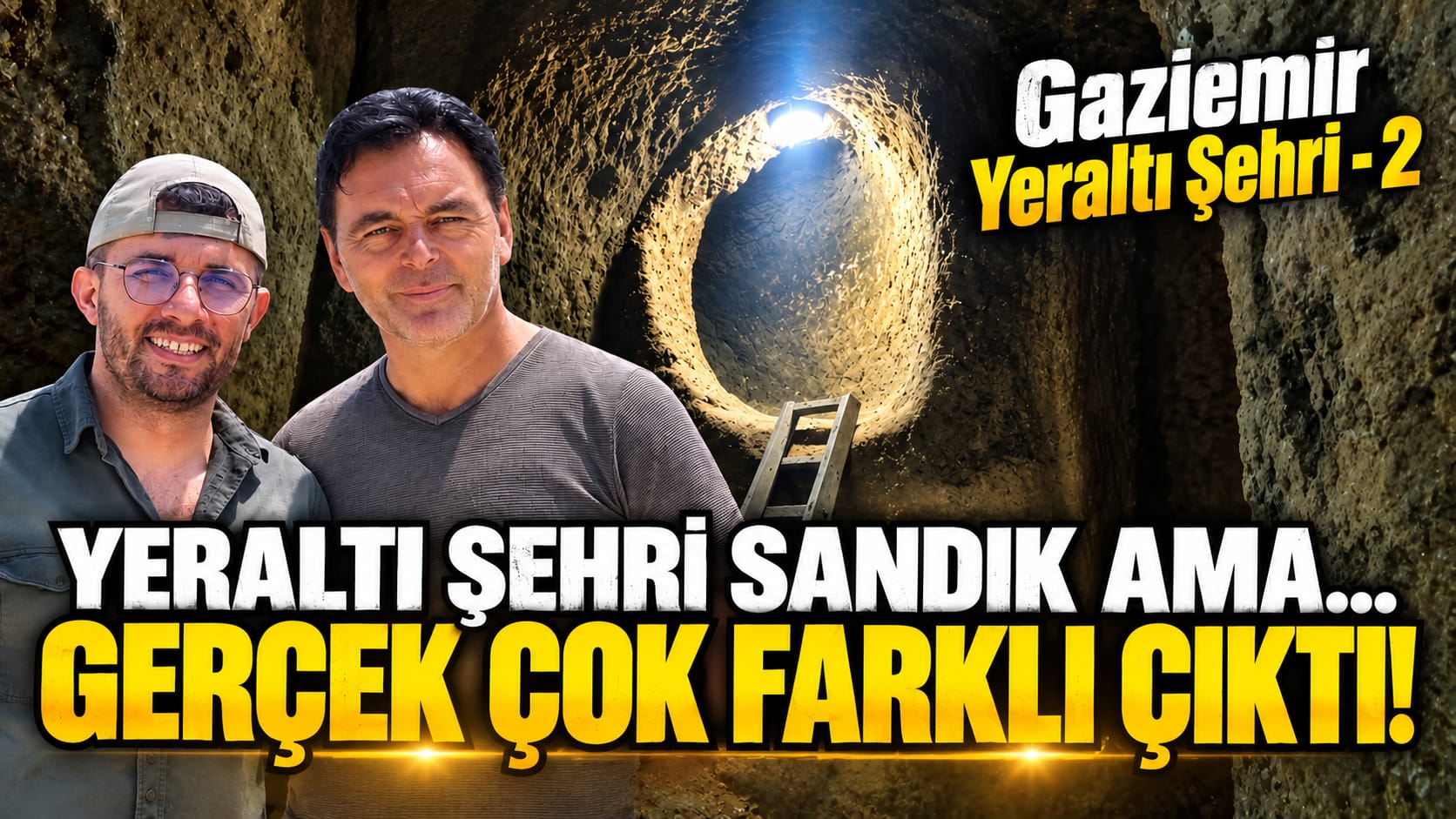 Mustafa Satıcı’dan Gaziemir Yeraltı Şehrine Dikkat Çeken Keşif
